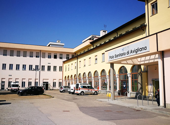 facciata polo sanitario